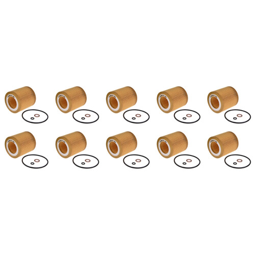 10X Engine Oil Filter Hu816X for  E60 E82 E88 E90 E92 E93 09106015 11427541827