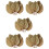 Folhas de Palmeira Secas para Decoração de Quarto 25 Peças - 18 Polegadas H X 10 Polegadas W  Decoração Natural em Folha de Palmeira para um 1