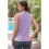 Women'S Solid Color V-Neck Sleeveless Top  M 4