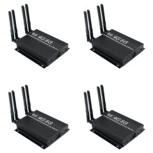 4X NGFF(M.2) 4G/5G-Module Naar USB 3.0-Adapter met Koelventilator/Dubbele Simkaartsleuf en Hulpvoeding