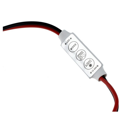 3X LED Strobe Controller Flashing Patterns and Speed Adjustment 1