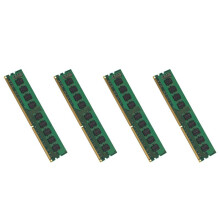 4X 4GB DDR3 1333MHz ECC Memory 2RX8 PC3-10600E 1.5V RAM Unbuffered for Server Workstation