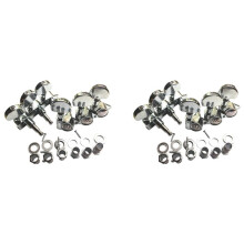 12X Gitaar String Knop Grover String Winder Volledig Gesloten Gitaar String Stemsleutels Toetsen Tuners Mechanieken