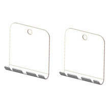2X Anti-Fog Shower Mirror, Fogless Bathroom Shaving Mirror