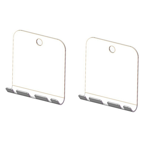 2X Anti-Fog Shower Mirror, Fogless Bathroom Shaving Mirror