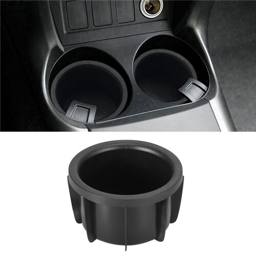 2X Center Console Rubber Cup Holder Inserts 55618-42040 for  RAV4 2006-2012 2