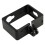 3X Protective Housing Side Border Frame Case for  Yi Xiaoyi Action Sport Camera Accessories Black 2
