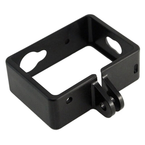 3X Protective Housing Side Border Frame Case for  Yi Xiaoyi Action Sport Camera Accessories Black 1