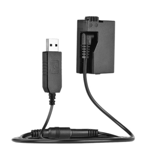 4X DR-E8 Dummy Battery with  Power Bank USB Adapter Cable Replacement for LP-E8 for   550D 600D 650D 700D 1