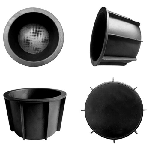 2X Center Console Rubber Cup Holder Inserts 55618-42040 for  RAV4 2006-2012 1