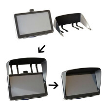 2X Sun Shade Shield Glare Visor for 7 Inch Car Vehicle GPS Navigator Monitor