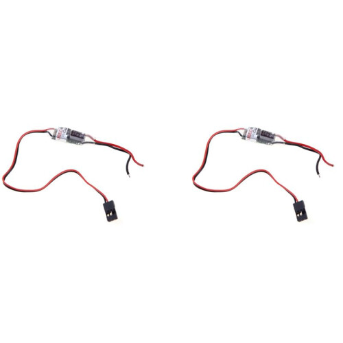 2X Ubec 3A 5V per il Servo Alimentatore del Ricevitore