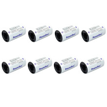 Powerlion C Size Battery Adapters, AA to C Size Battery Spacer Converter Case Use with AA Battery Cells - 8 Pack