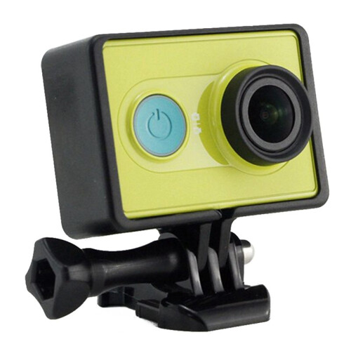 3X Protective Housing Side Border Frame Case for  Yi Xiaoyi Action Sport Camera Accessories Black 2