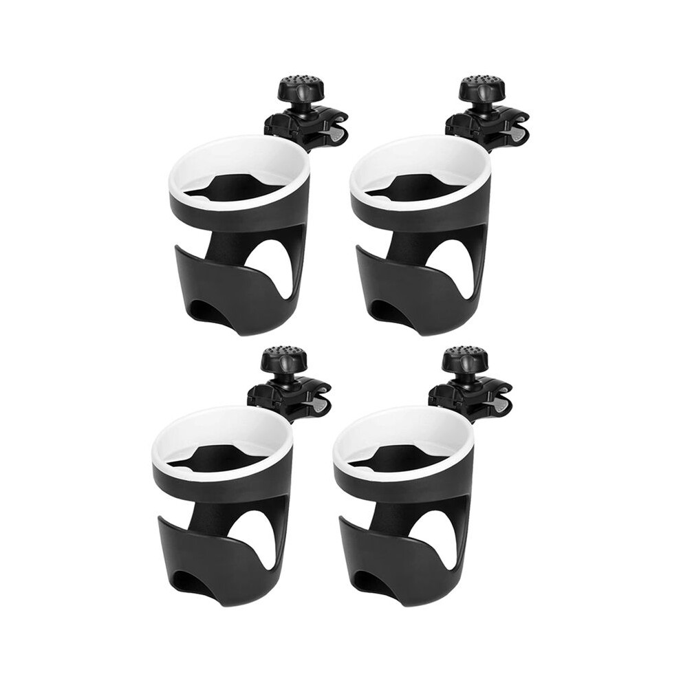 4Pcs Boat Rail Cup Holder Universal Drinks Holders 360 Degree Rotation Adjustable Clamp Boat Drink Holder Exogio