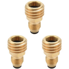 3X Propan Gas Adapter Konvertiert Pol Lp Lp Tankventil Auf Qcc1 / Typ1 - Alt Bis Neu
