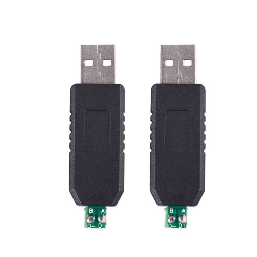 4X Pc Usb to Rs485 -485 Interface Converter Serial Adapter Compatible + Plc 1