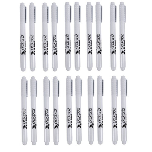 20PC Liquid Chalk Pen  for Glass Windows Chalkboard Blackboard White