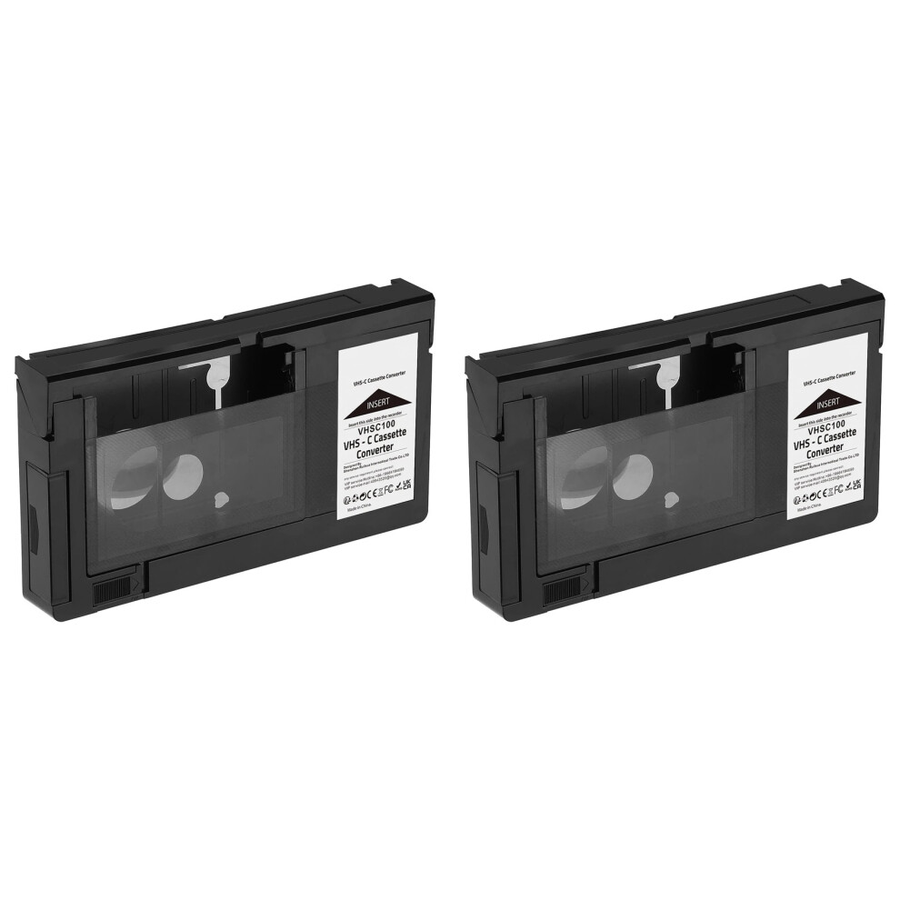 3X Adapter Do Kaset Vhsc2310 Do Kamer Vhs-C Svhs Rca Zmotoryzowany Adapter Do Kaset Vhs Nie Dla 8Mm/Minidv/Hi8 Exogio