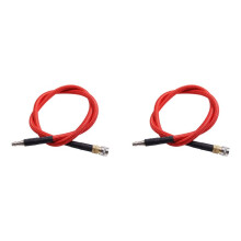 2X Airsoft HPA SLP FLEX Air Hose Remote with (US)Foster QD 40 Inch Low Pressure MAX 300 PSI Red