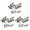 3set Guitar String Knob Grover String Winder Fully Enclosed Guitar String Tuning Pegs Keys Tuners Machine Heads 1