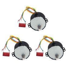 3X 50KTYZ Permanente Magneet Synchrone Motor CW/CCW Lage Snelheid High-Torque Motor AC 220V 6-10W Miniatuur (30 RPM)