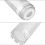 4pcs 10-Inch Reusable Empty Clear Cartridge Water Filter Housing Various Media Refillable 2