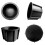 4X Center Console Rubber Cup Holder Inserts 55618-42040 for  RAV4 2006-2012 8