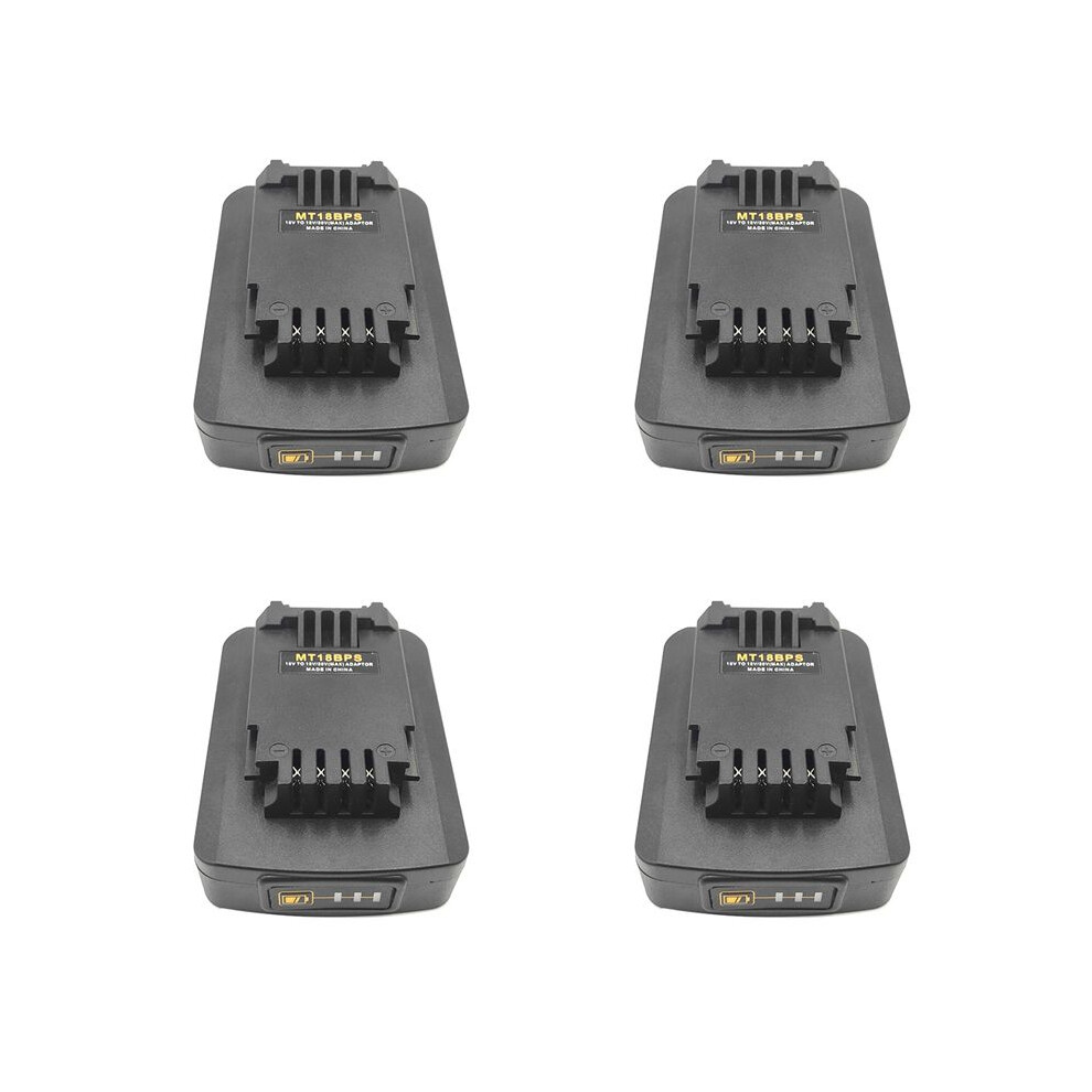 4X Battery Adapter For 18V Lithium Battery Converted To 18V 20V 4711388816836