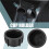 4X Center Console Rubber Cup Holder Inserts 55618-42040 for  RAV4 2006-2012 5