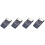 4X Motherboard USB2.0 9Pin zu TYPE-C A-KEY Frontstecker-Konverter USB3.2 TYPE-E-Schnittstellen-Header-Adapter 1