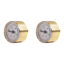 2X ED 28mm Dial Precision Air Pressure Gauge Manometer 350Bar with 1/8 Inch BSP Thread for PCP Adapter