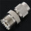 10X TNC-Stecker auf PL259 UHF-Adapterbuchse, Silber 8