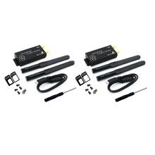 2X NGFF (M.2) auf USB 2.0 (TYPE C) Adapter mit SIM Kartensteckplatz und ZusäTzlicher Stromschnittstelle für WWAN/LTE Modul