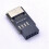 4X Motherboard USB2.0 9Pin zu TYPE-C A-KEY Frontstecker-Konverter USB3.2 TYPE-E-Schnittstellen-Header-Adapter 6