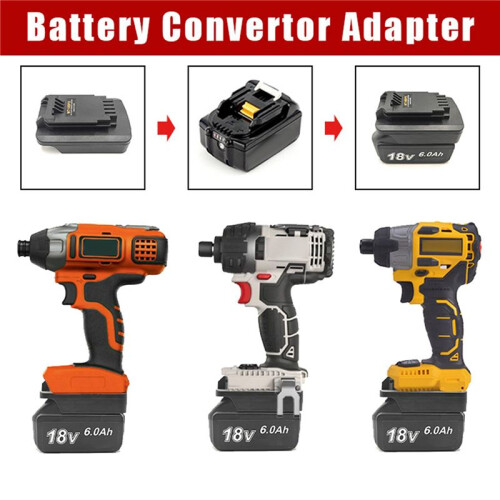 3X Batterie Adapter für  18V Lithium Batterie Umgerüstet auf  Porterkabel  18V 20V Batterie Konverter 2