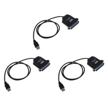 3X USB zu 36 Pin Centronics Drucker Adapter Kabel Parallel