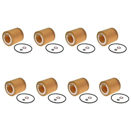 8X Engine Oil Filter Hu816X for  E60 E82 E88 E90 E92 E93 09106015 11427541827