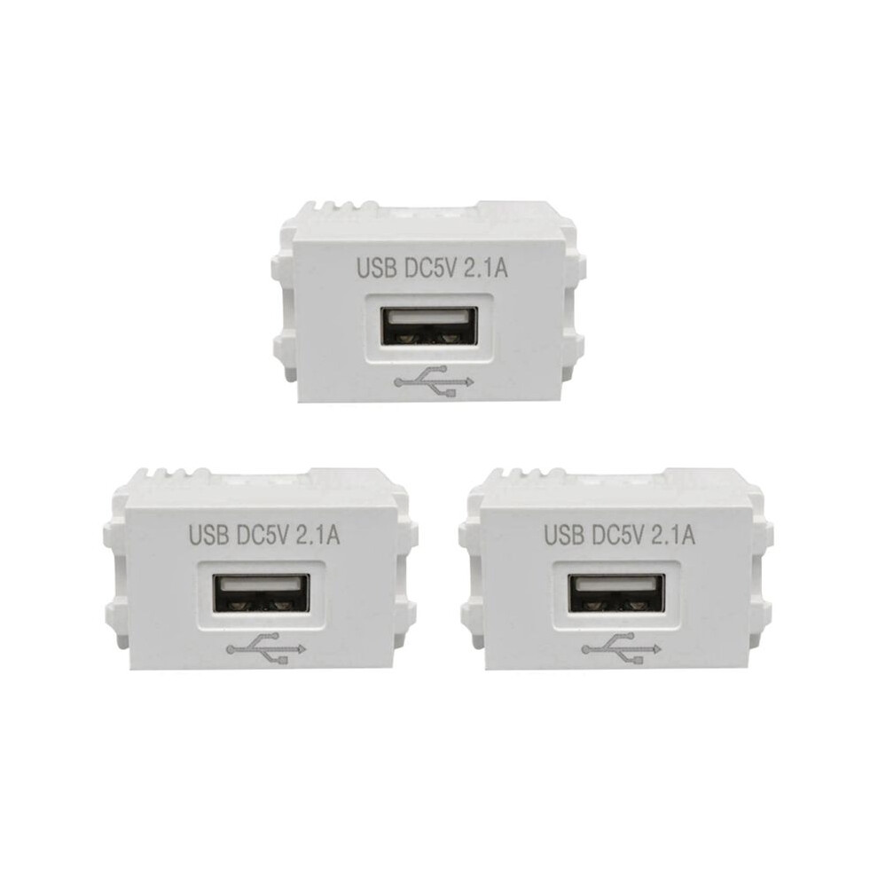 Exogio 3X Phone Charging Panel Usb Power Module 220V Socket 5V Transformer 2.1A Usb Charging Power Socket Switching Adapter