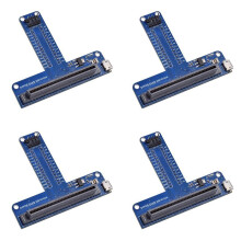 4X T-Typ Erweiterung Adapter für Microbit Breadboard Python Grafische Programmier Schnittstelle für BBC Microbit