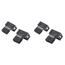 2 Satz Nach Unten und Oben Abgewinkelter 90-Grad-Stecker auf Buchse, USB 2.0, 10-Poliger 9-Poliger Header für Motherboard-Erweiterungsadapter