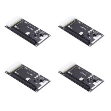 4Stück 4X Oculink SFF-8612 SFF-8611 zu PCIE PCI-Express 16X Adapter mit ATX 24Pin Stromanschluss für Mainboard-Grafikkarte
