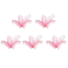50 Stuks Natuurlijke Struisvogelveren Bruiloft Decoratie Roze 20-25Cm