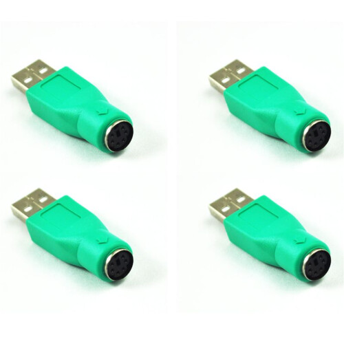 4X voor PS/2 Naar USB-Adapter
