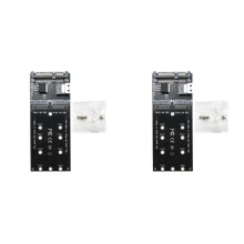 2X M2 SSD Adapter M.2 Ngff SSD Till + M2 NVME SSD Till SFF-8654 Converter Till M2 Expansionskort