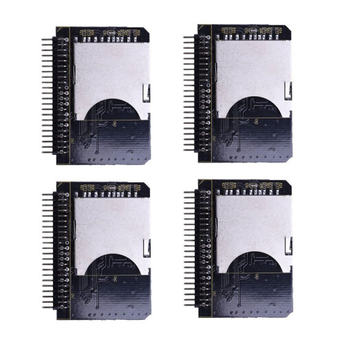 4X 44-Pin Male IDE to  Card Adapter