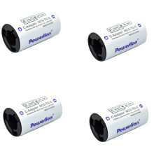 Powerlion C-GrößE Batterie Adapter, AA zu C GrößE Batterie Abstands Halter Konverter GehäUse Verwendung mit AA Batterie Zellen - 16 Pack