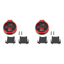 2X for   JK 2007-2017 JL JT Gladiator 2018-2023 Air Outlet Vent Cup Holder Foldable Water Cup Mount,A