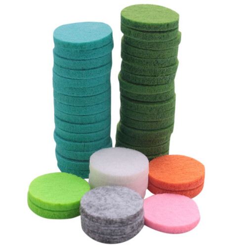 Washable Refill Pads  Pads Diameter 22mm for Car Essential Oil Diffuser Locket [480 Pcs] 2