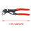 Portable 5inch  Adjustable Stenciled Crescent Wrench Small Pipe Pliers Multi Functional Shifting Spanner Pump Clamp 7
